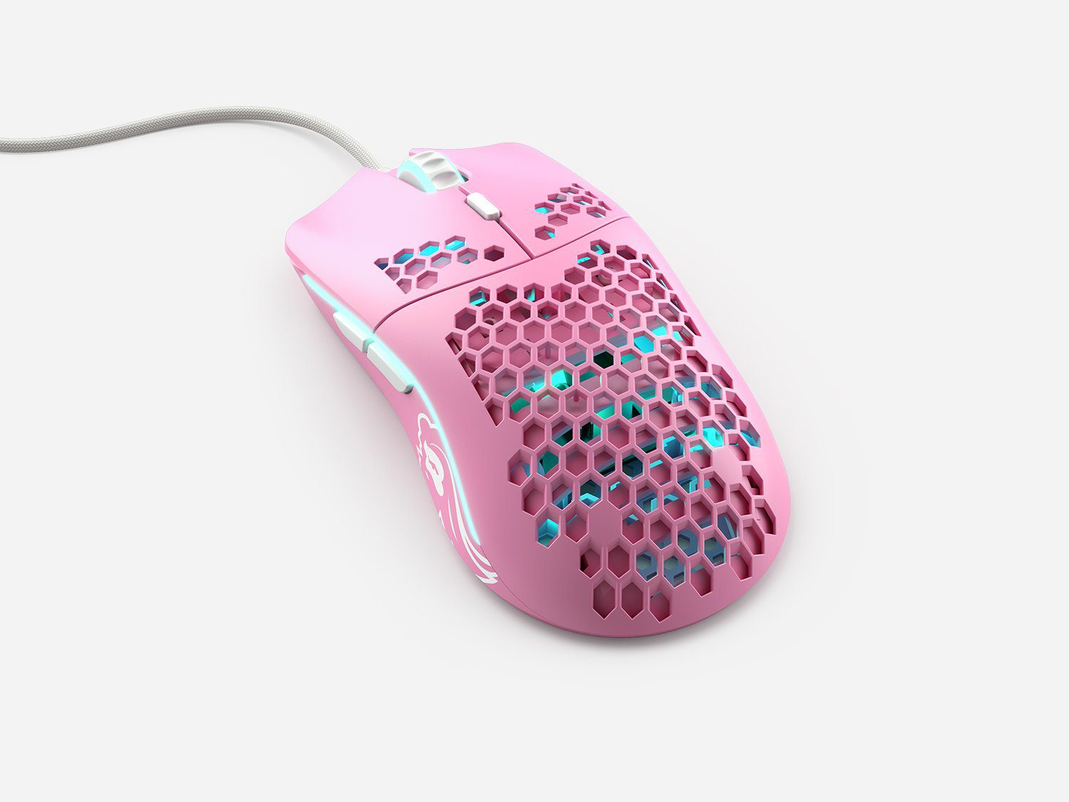 Mouse Model O Matte Pink - Reacondicionado - Disponible en Pegasum