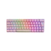 Teclado mecánico inalámbrico rosado KAI 60% con retroiluminación RGB