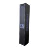 caja-mousepad-xxl-glass-pegasum Caja cerrada de mousepad gamer Pegasum XXL Glass de color negro con letras azules en perspectiva.