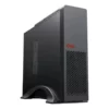 PC de Oficina Ryzen 5 3400G vista lateral gabinete Cliq Slim negro