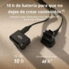 microfono dji mic mini transmisor ultra compacto con informacion de carga y autonomia