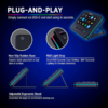 vsdinside-macro-keypad-plug-and-play-features Stream controller VSDinside con conexión USB-C base de goma antideslizante