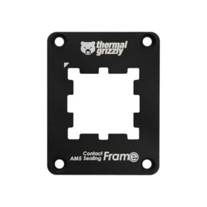 marco de contacto am5 thermal grizzly vista frontal en color negro anodizado