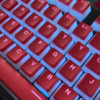 keycaps-pudding-doubleshot-red-textura-pbt keycaps pudding doubleshot red textura de material pbt y difusion de luz